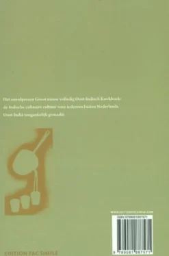 Groot nieuw volledig Indisch kookboek