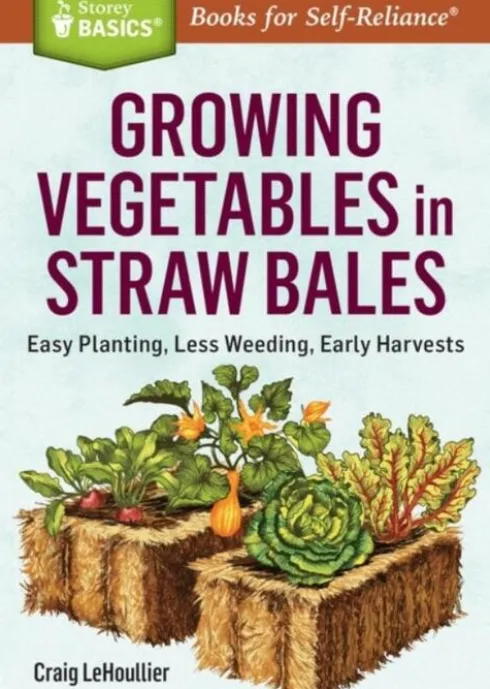 Growing Vegetables in Straw Bales
