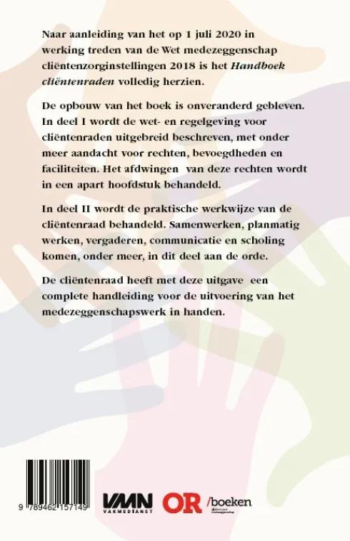 Handboek cliëntenraden