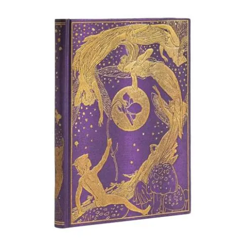 Hardcover Notizbuch Violet Fairy Midi Liniert
