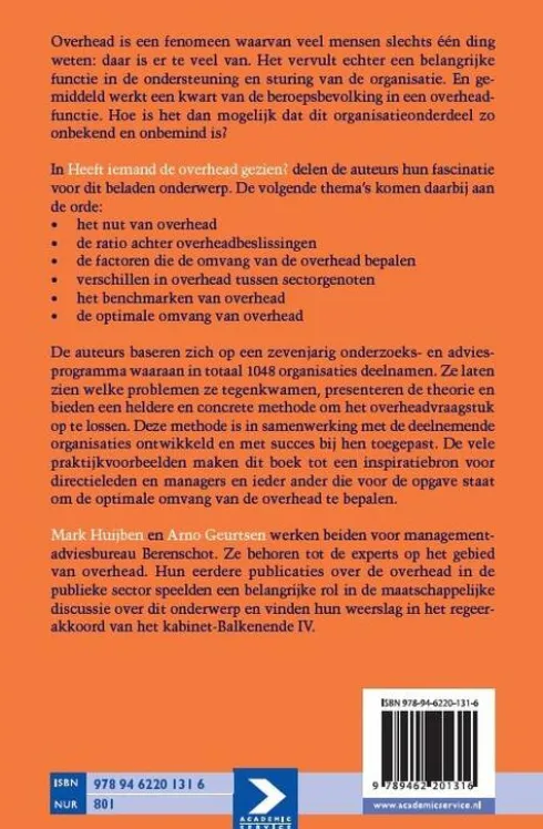 Heeft iemand de overhead gezien?