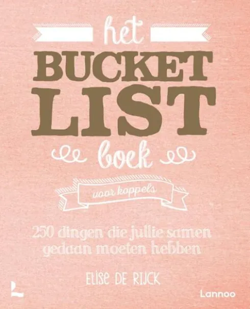 Het Bucketlist boek voor koppels
