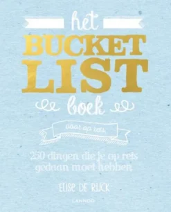 Het Bucketlist boek voor op reis