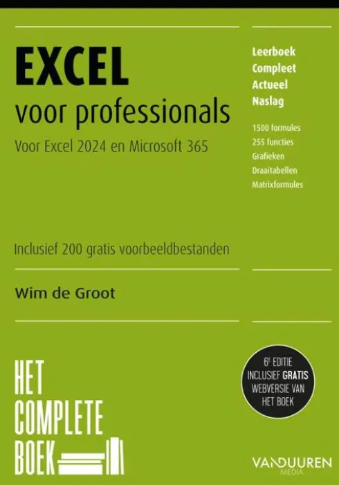 Het Complete Boek Excel voor professionals