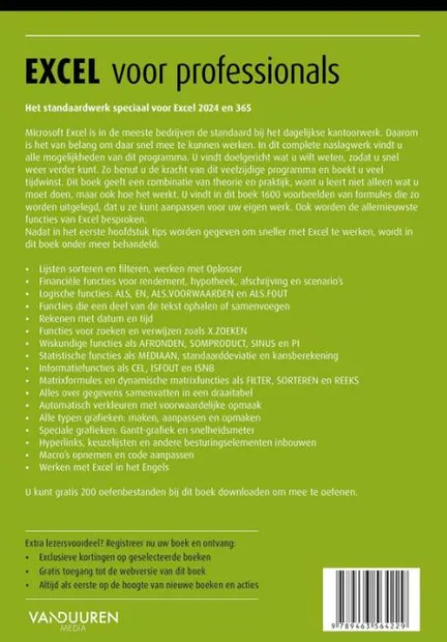 Het Complete Boek Excel voor professionals