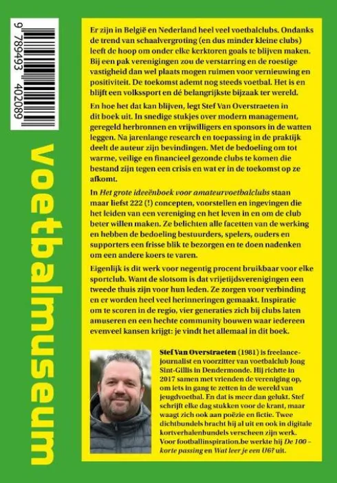 Het grote ideeënboek voor amateurvoetbalclubs