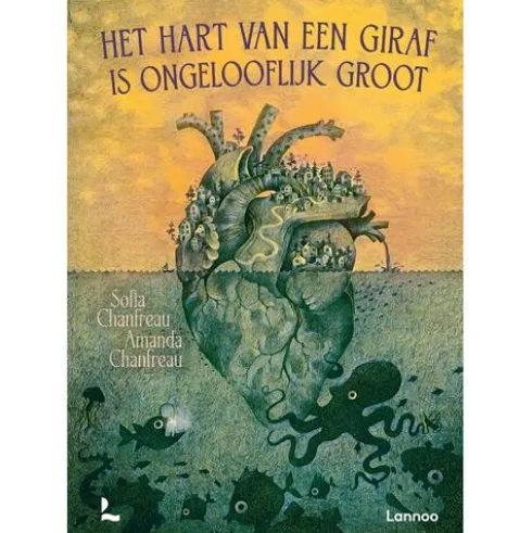 Het hart van een giraf is ongelooflijk groot