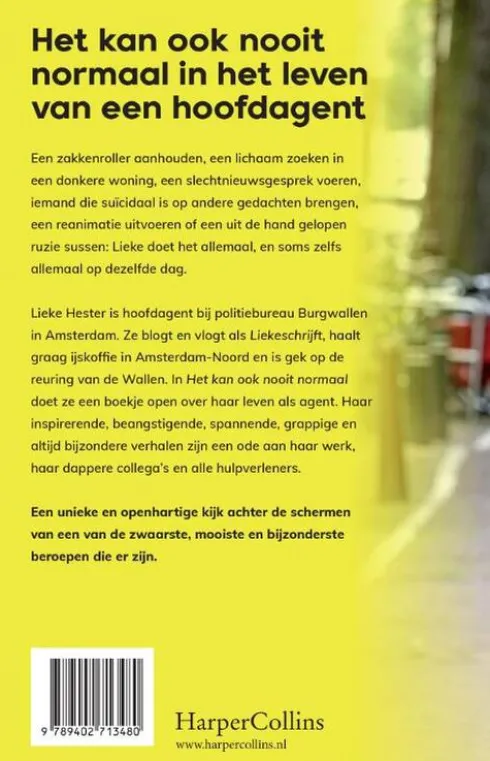 Het kan ook nooit normaal