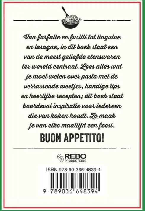 Het kleine zakboek pasta