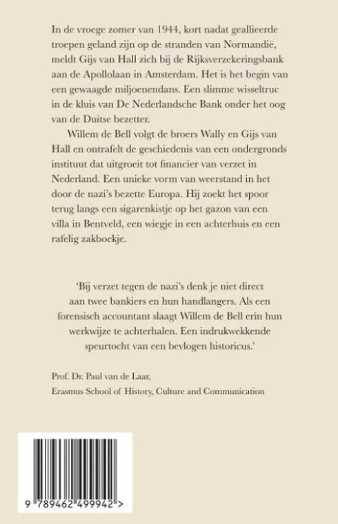 Het krijtstrepen verzet en de broers Van Hall, 1943-1945