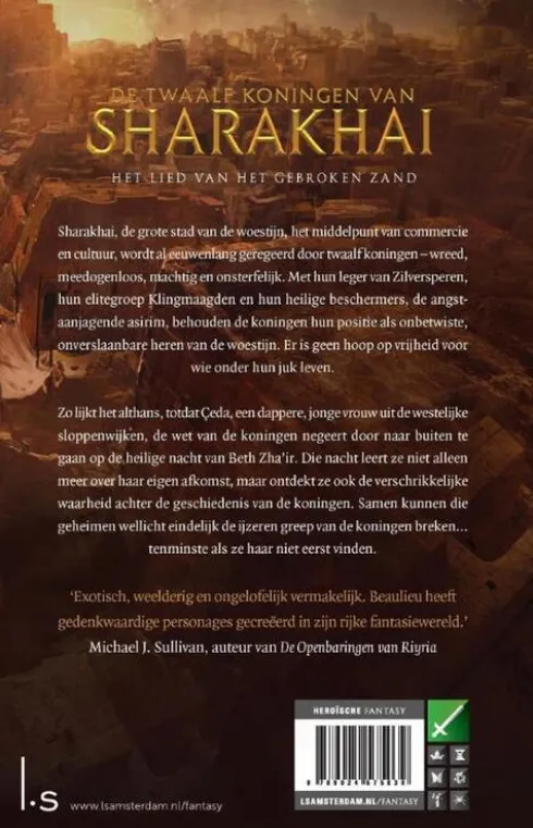 Het Lied van het Gebroken Zand 1 - De Twaalf Koningen van Sharakhai (POD)