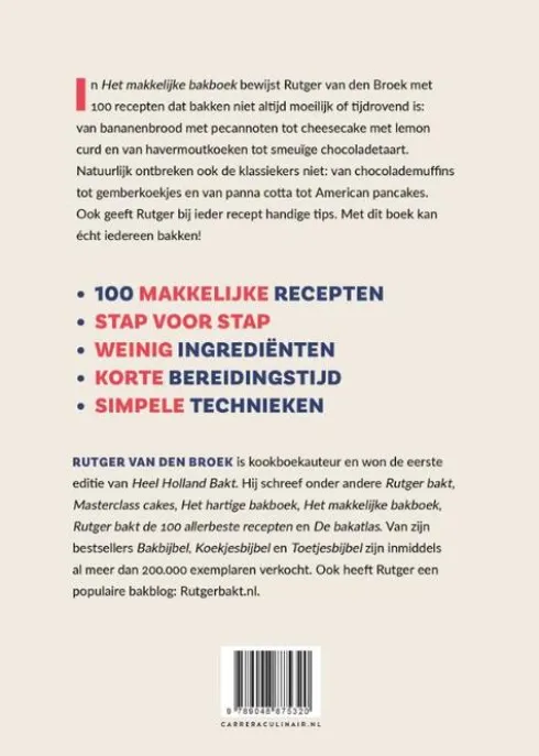 Het makkelijke bakboek