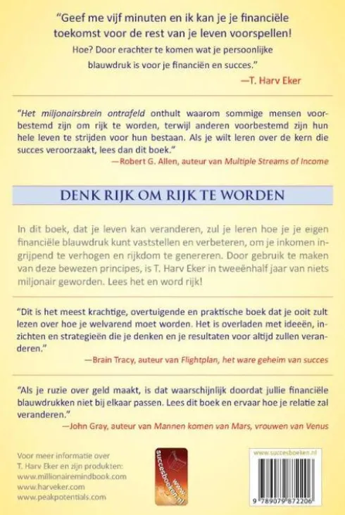 Het miljonairsbrein ontrafeld