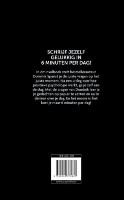 Het 6 minuten dagboek - Zwart