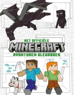 Het officiële Minecraft avonturen kleurboek