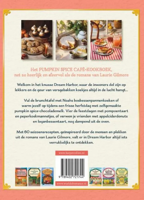 Het Pumpkin Spice Café kookboek
