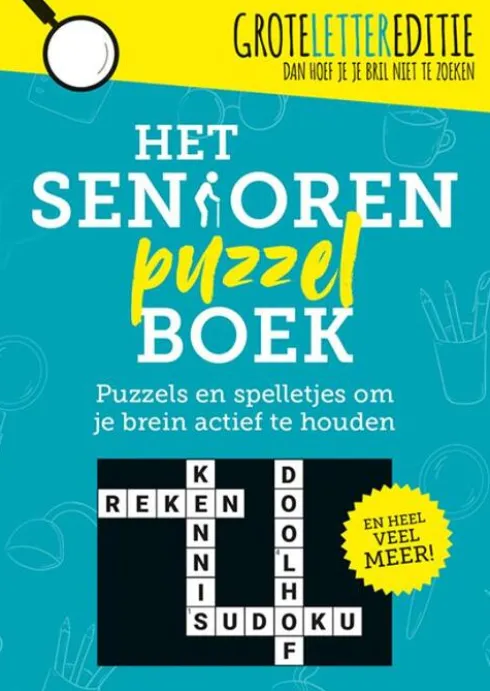 Het seniorenpuzzelboek