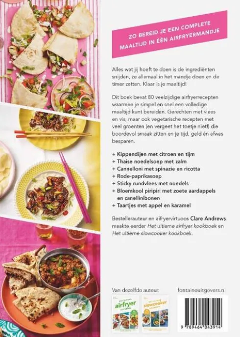 Het ultieme airfryer boek - makkelijke maaltijden