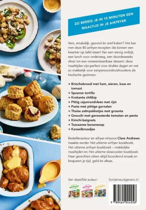 Het ultieme airfryer kookboek - in 15 minuten aan tafel