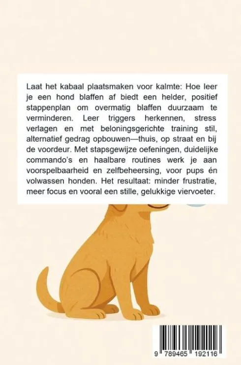 Hoe leer je een hond blaffen af