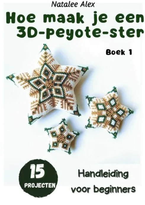 Hoe naai je een 3D Peyote-ster?