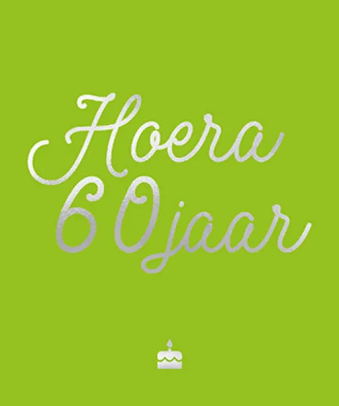 Hoera, 60 jaar