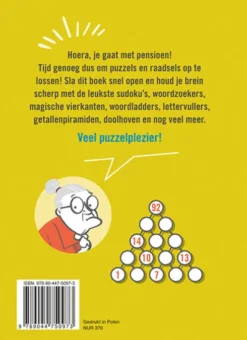 Hoera, met pensioen! Puzzelpret