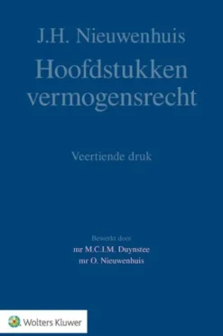 Hoofdstukken vermogensrecht