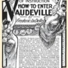 How to Enter Vaudeville: A Complete Illustrated Course of Instruction