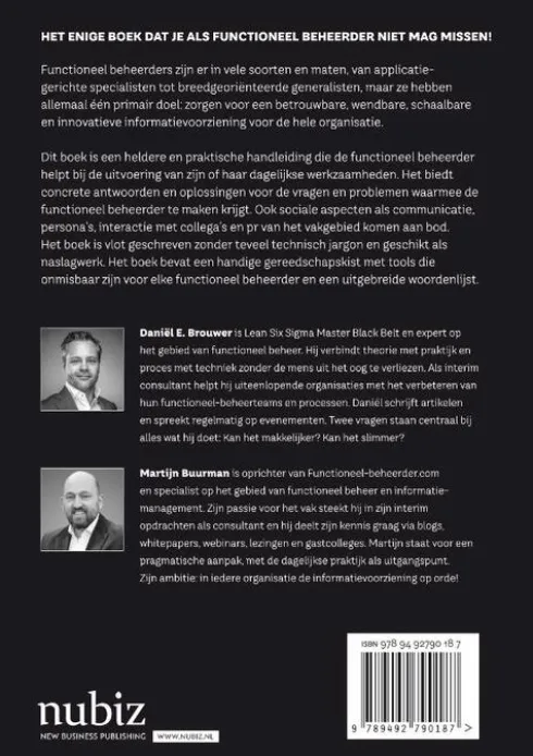 Hét handboek voor de functioneel beheerder