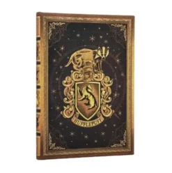 Hufflepuff Journal (Harry Potter Collection) Midi Custom Unlined (Elastic Band Closure)