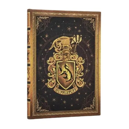 Hufflepuff Journal (Harry Potter Collection) Midi Custom Unlined (Elastic Band Closure)