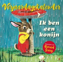Ik ben een konijn verjaardagskalender