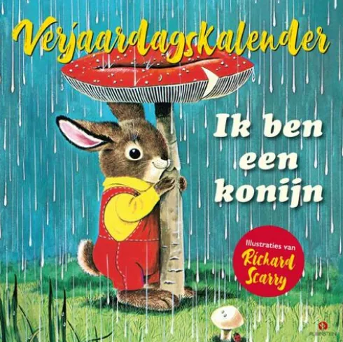 Ik ben een konijn verjaardagskalender