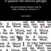In gesprek met Jehova's getuigen