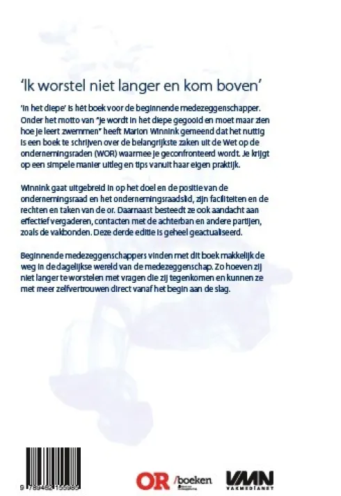 In het diepe