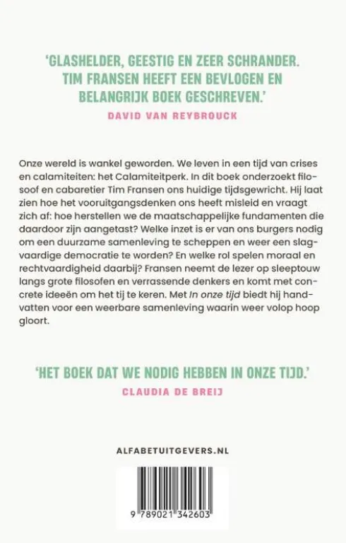 In onze tijd