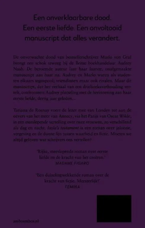 Isola's testament
