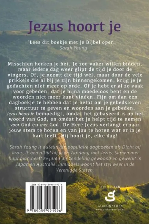 Jezus hoort je