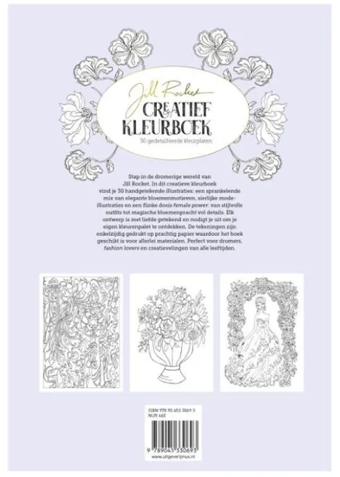 Jill Rocket : Creatief kleurboek