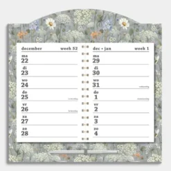 Kalender 2-weeks 2026 Weidebloemen