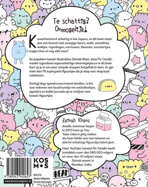 Kawaii doodles tekenen