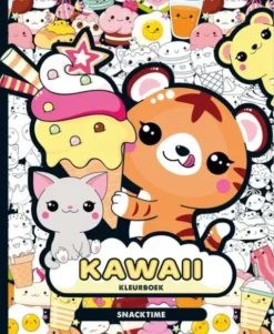 Kawaii Kleurboek - Snacktime