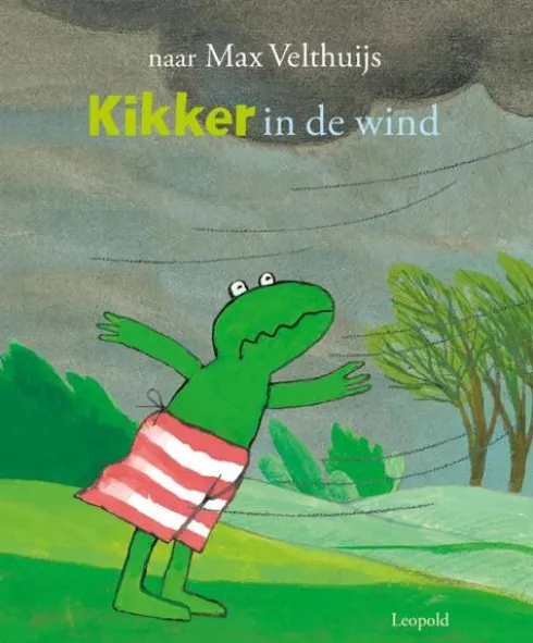 Kikker in de wind