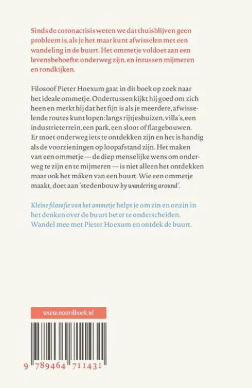 Kleine filosofie van het ommetje