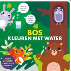 Kleuren met water - Bos