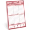 Knock Knock What to Get Done (So I Can Have A Drink) Pad
