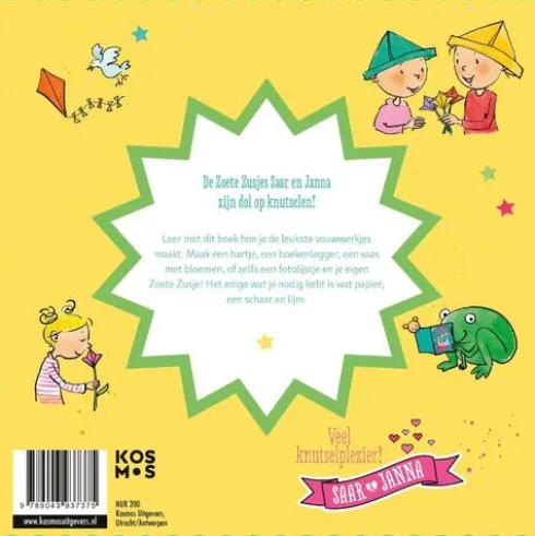 Knutselen met de Zoete Zusjes - vouwblaadjes