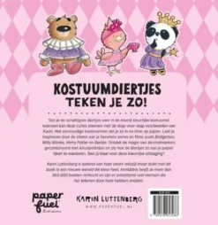 Kostuumdiertjes teken je zo!