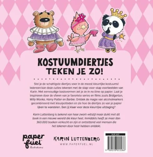 Kostuumdiertjes teken je zo!